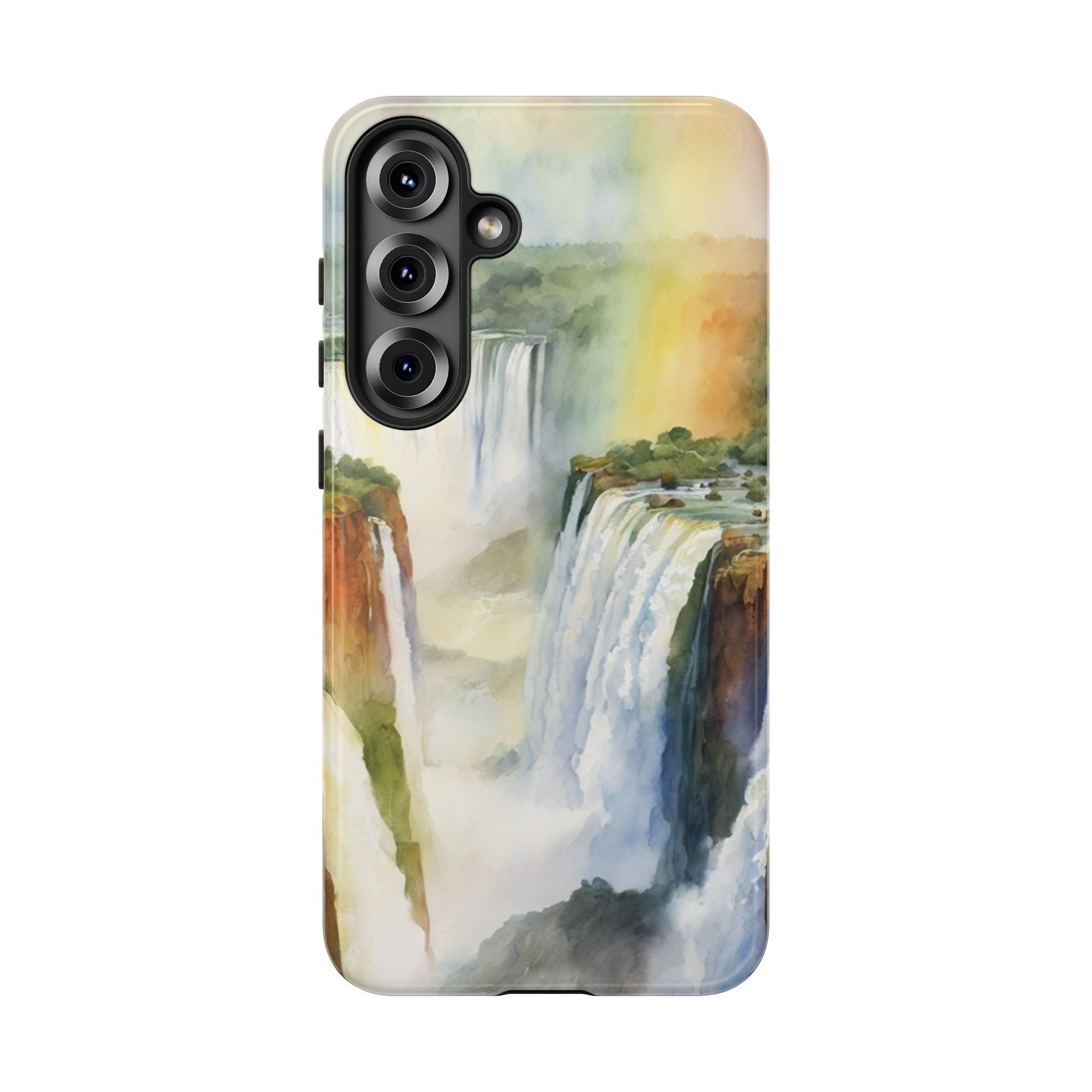 Rainbow Waterfall Tough Phone Case - Image 4