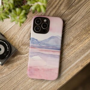 Pink Salt Lakes Tough Phone Case