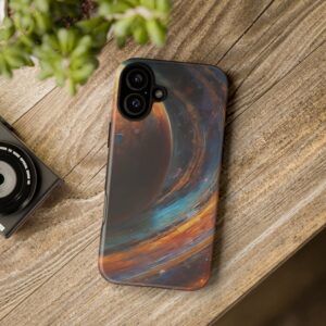 Planetary Rings Tough Phone Case