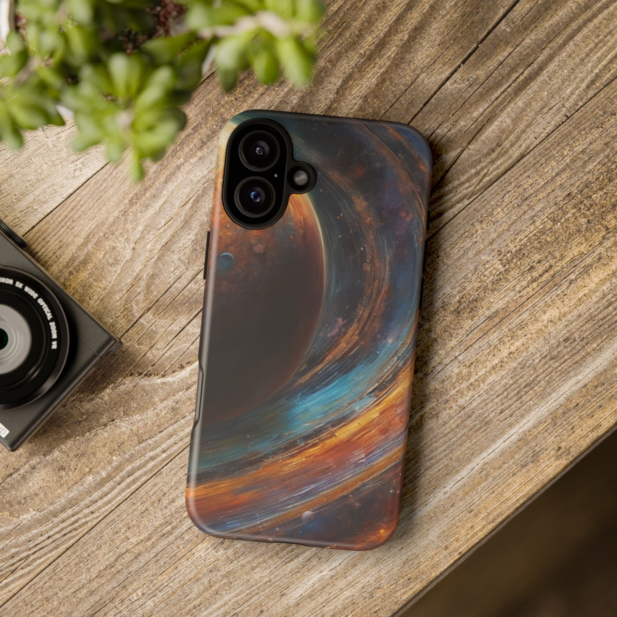 Planetary Rings Tough Phone Case