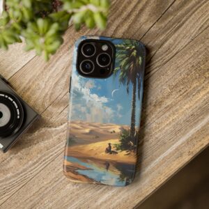 Oil Painting Desert Tough Phone Case